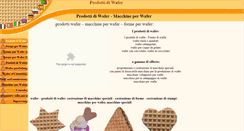 Desktop Screenshot of macchine-prodotti-wafer.specialmachines.de